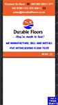 Mobile Screenshot of durablefloors.co.za